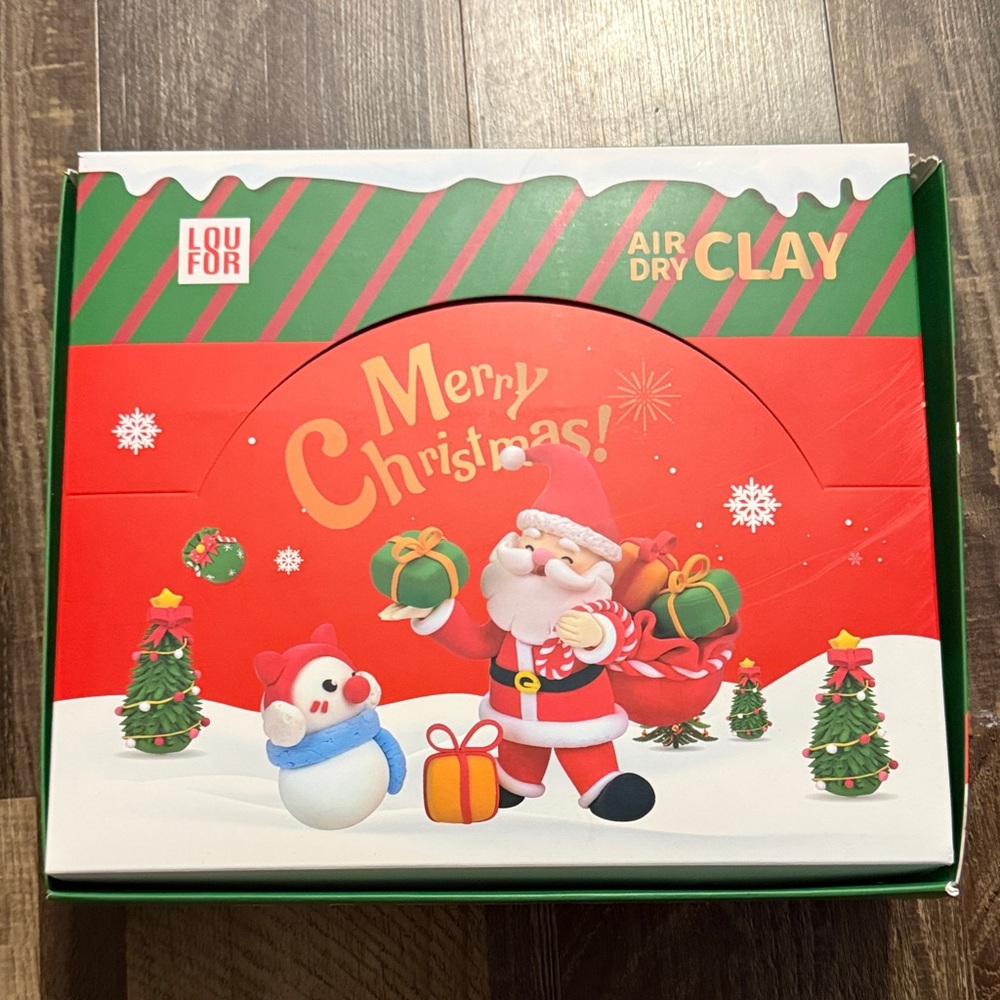 Christmas Air Dry Clay Craft Set (12ct)